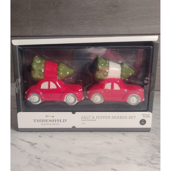 Threshold Kitchen New Threshold Holiday Salt And Pepper Shakers Red